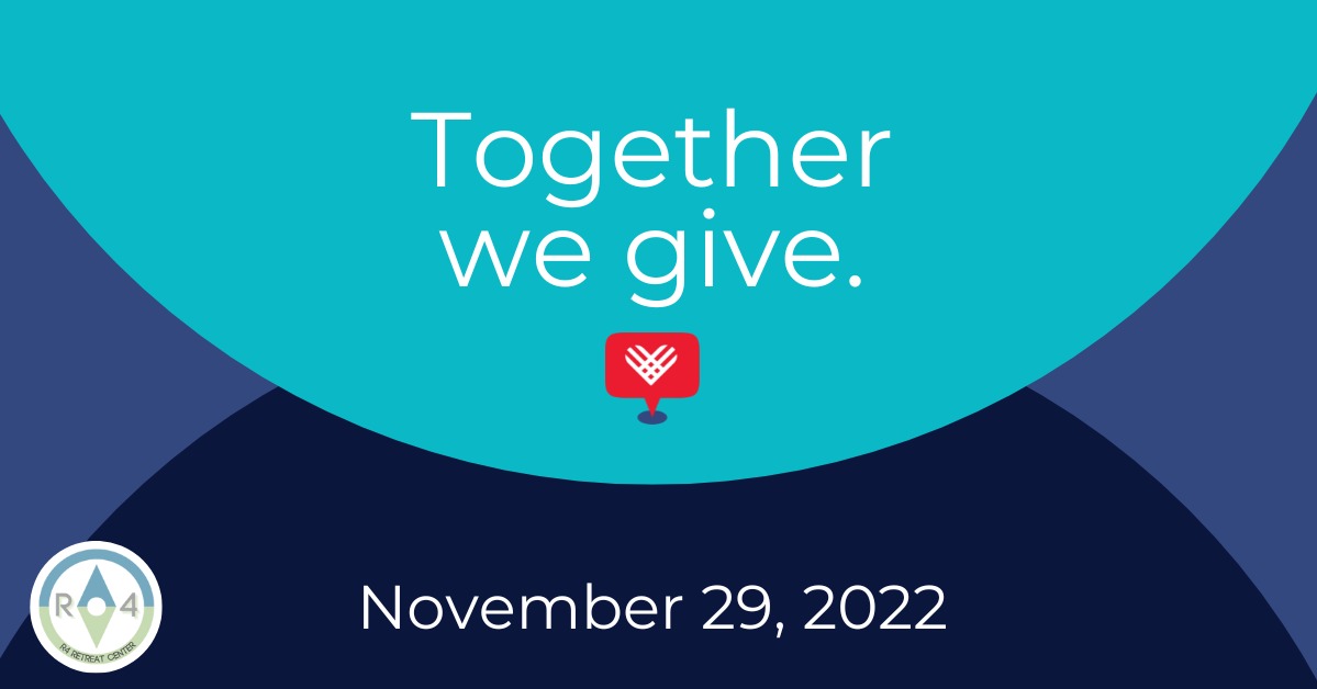 R4RetreatCenter's tweet photo. Save the date for Giving Tuesday! There are some exciting things in the works, but R4 needs donors like you to make it happen. Stay tuned for more details! https://t.co/w3hV1iqC9R