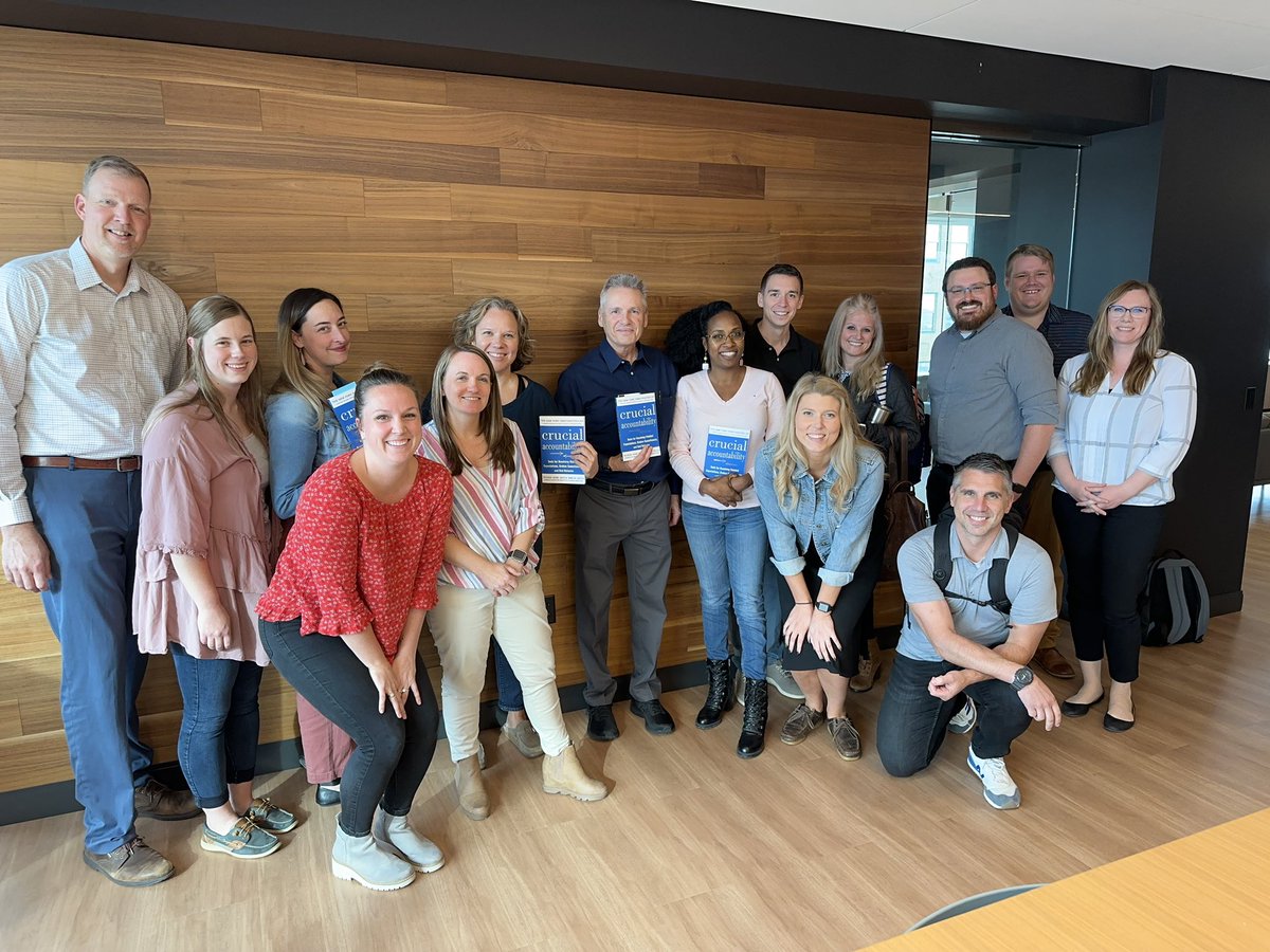 Yesterday we held our quarterly Thrive Program! We were grateful to have J. Lynn Jones there to walk us through Crucial Accountability, the second part to our Crucial Conversations teaming. It was an awesome day of learning and team building!