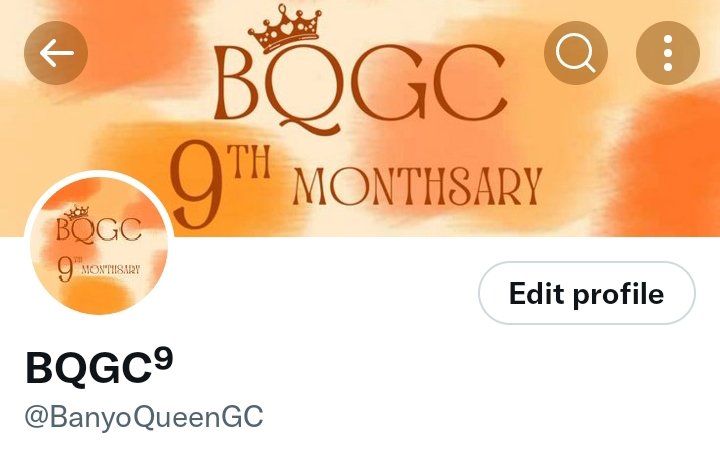 BanyoQueenGC's tweet photo. BQGC 9th Monthsary Layout 🧡 https://t.co/crBRUA0AVl