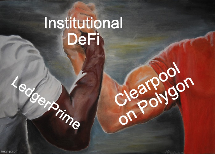 _imhamzah's tweet photo. EPIC PARTNERSHIP !!

@ledger_prime opening exclusive pool #onPolygon @ClearpoolFin. 

#DeFiForAll https://t.co/shrh9Gtupm