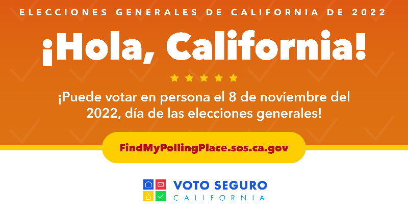CASOSVote's tweet photo. Si tiene su boleta electoral de votación por correo, puede enviarla por correo postal, dejarla en una urna o lugar de votación oficiales. #MoreWaysMoreDays ¿Vota en persona? Encuentre su lugar de votación aquí: FindMyPollingPlace. https://t.co/mpZWB3XYhT
