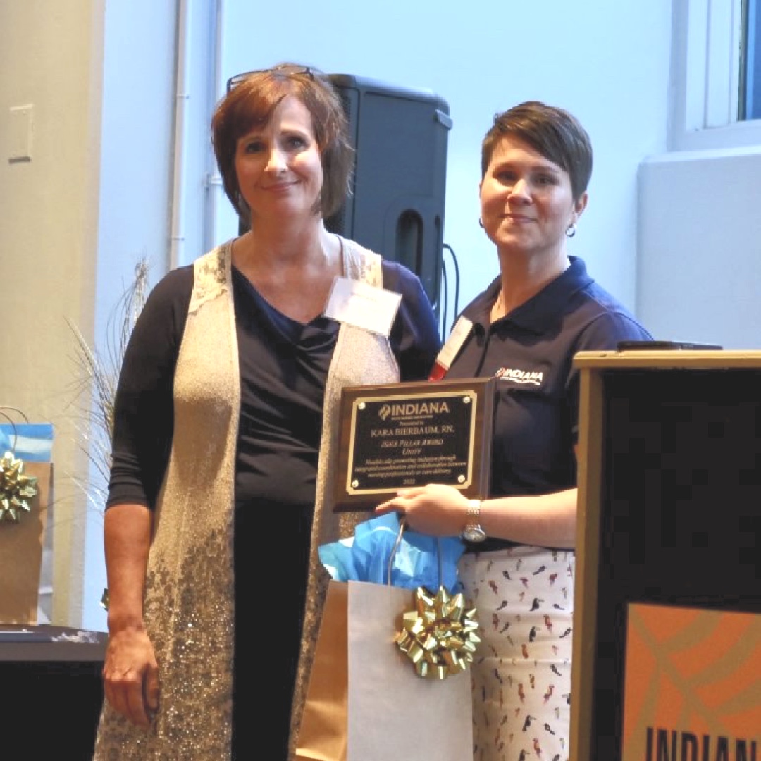 IndianaNurses's tweet photo. Please help us congratulate Kara Bierbaum, RN, 2022 ISNA Pillar Award recipient for Unity. This award is given for impressive support of the nursing profession through integrated coordination and collaboration.
Congratulations, Kara!
#ISNAnurse #Indiananurses https://t.co/48cHtNHX6J