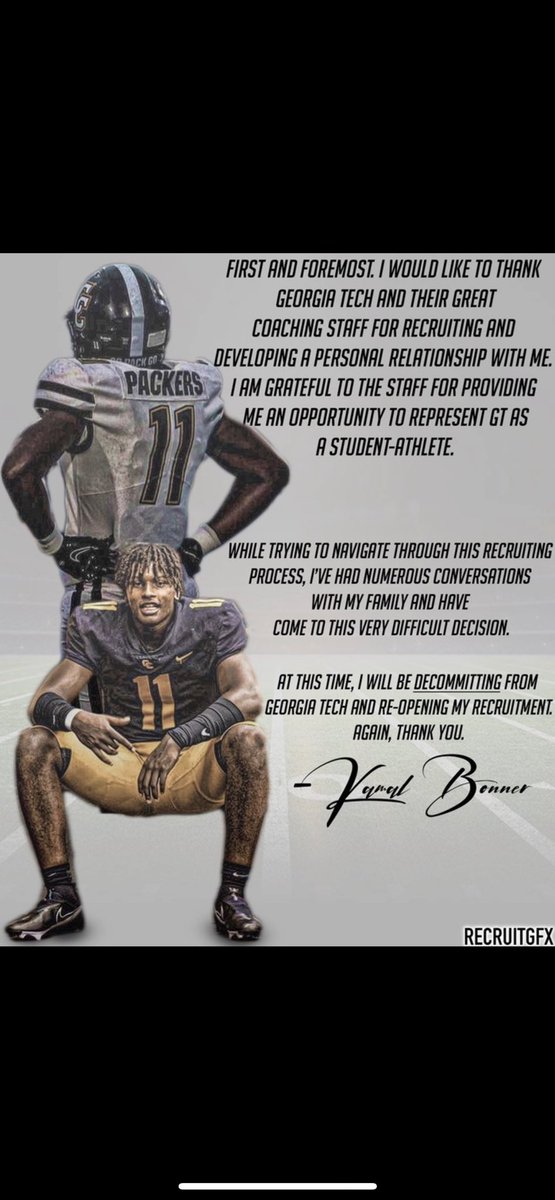 kamal_bonner's tweet photo. RECRUITMENT 100% OPEN @CoachHoon @CCPackersFball @BullBarge https://t.co/xCZ3PAuBU8