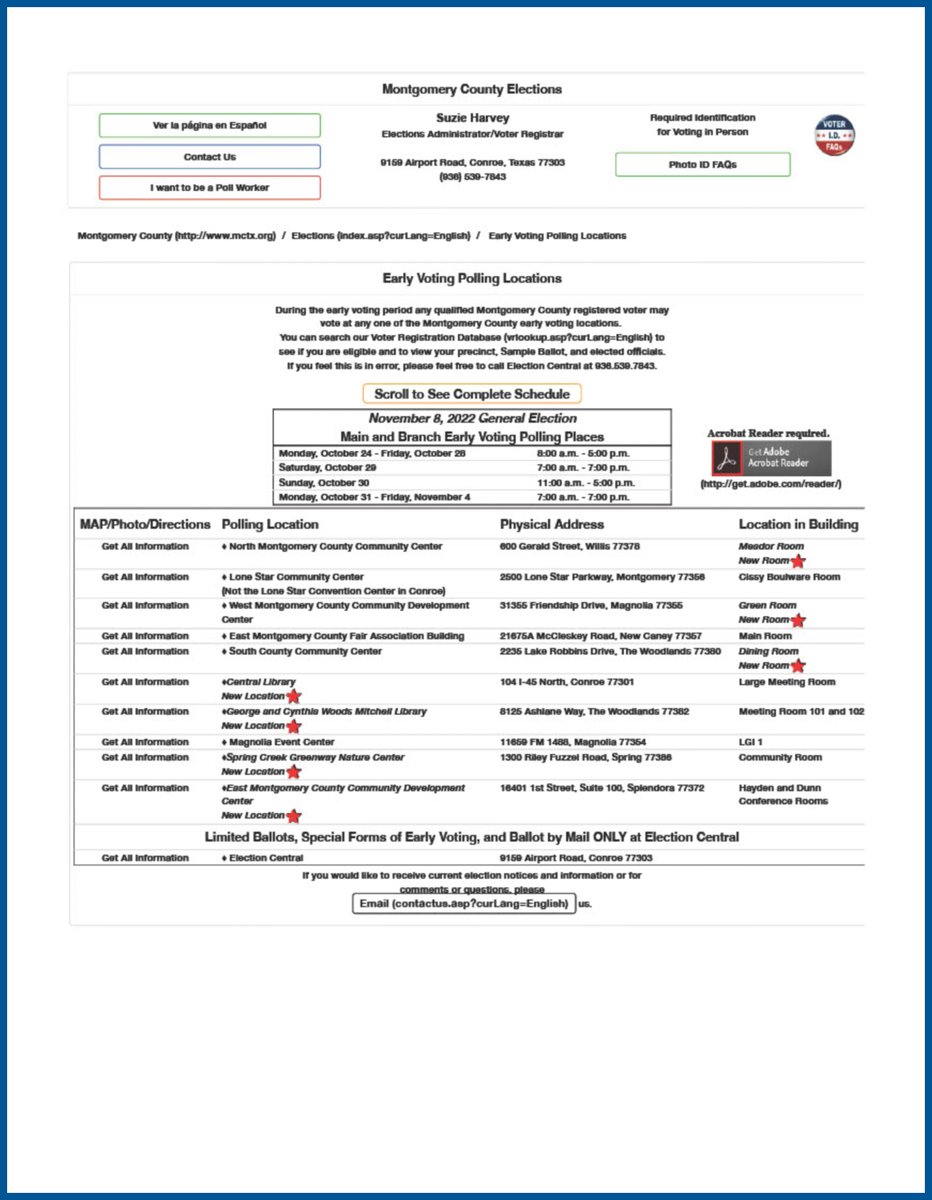 League of Women Voters, Montgomery County TX tweet media