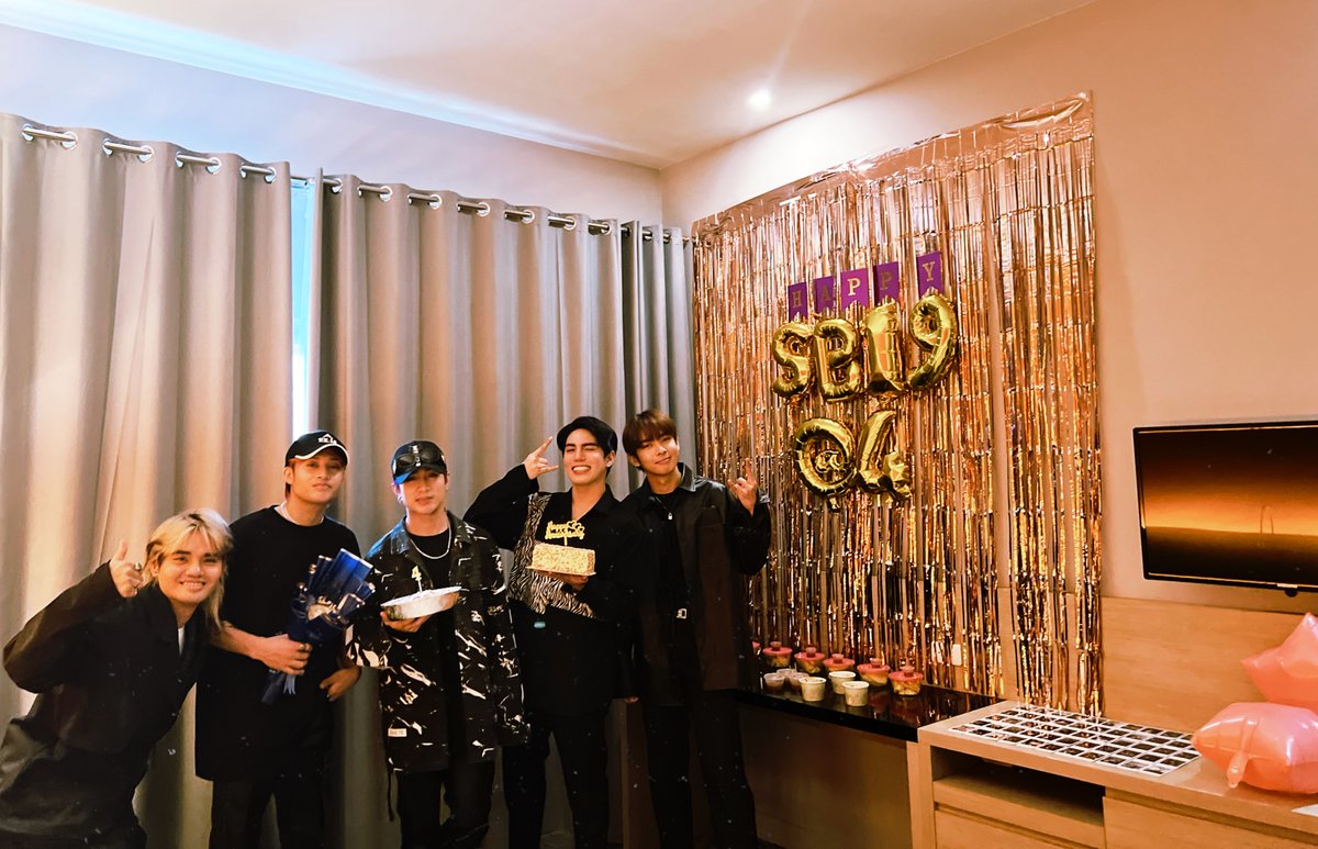 Apat na taon na tayong magkakasama, sinong mag-aakala! The universe really transpired for us to meet and experience this incredible journey together. Let's enjoy the ride, A'TIN! Thank you, forever. 💙

Let's celebrate when we get back. 😉

#4YearsOfSB19
#Happy4nniversarySB19