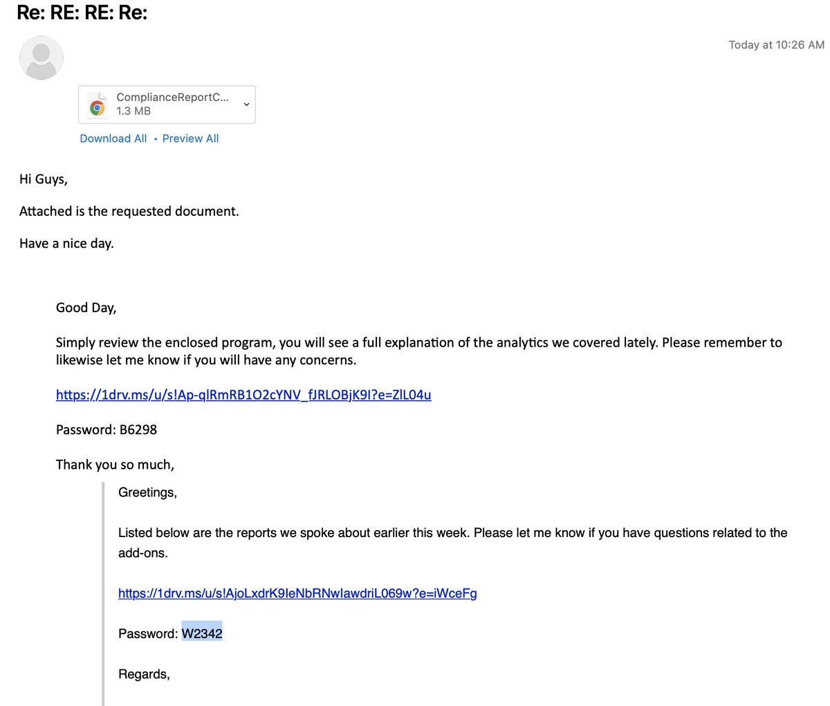 Another Thread-Hijacking Inception! Today's #TA570 #Qbot obama216 HTML campaign hijacked from a March 16th #Bazaloader campaign hijacked from a December 2021 #BazaLoader #TA571 campaign. You know i love finding these by now :D