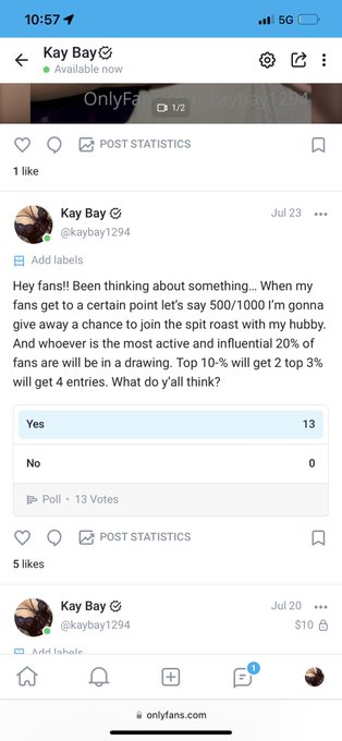 It&rsquo;s free to follow, I do customs and more!! 350 fans already, check out how I&rsquo;m giving away a chance<a href="/tag/lifestyle"class="tags"><span>#lifestyle</span></a><a href="/tag/pawg"class="tags"><span>#pawg</span></a><a href="/tag/hotwife"class="tags"><span>#hotwife</span></a><a href="/tag/boobsgalore"class="tags"><span>#boobsgalore</span></a><a href="/tag/conte"class="tags"><span>#conte</span></a>