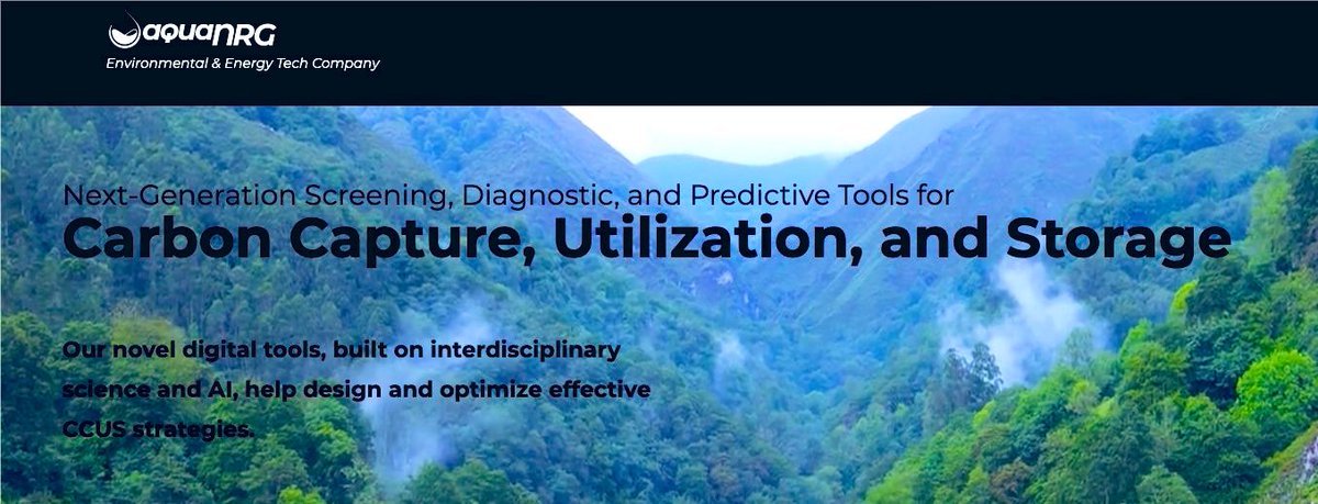 We are super excited to announce the launch of ccus.ai , the reference website for our offerings in #CarbonCapture, Utilization, and Storage (#CCUS).

#ccs #classVI #epa <a href="/EPA/">U.S. EPA</a>