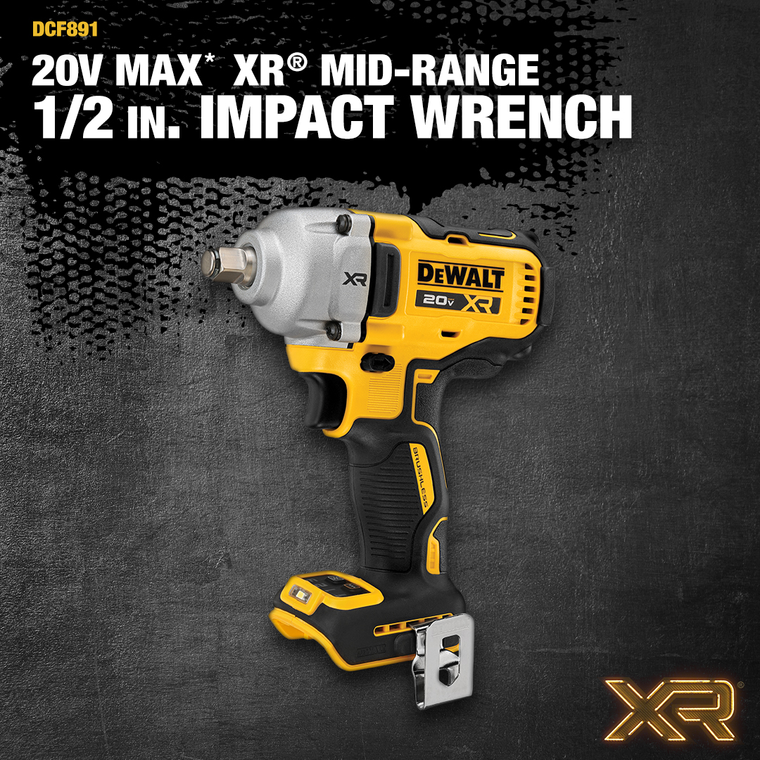 Our new line of 20V MAX* XR® Brushless Impact Wrenches are made for your toughest jobs. Learn more at: bit.ly/3eSicvN #DEWALTTOUGH #XR #EXPERIENCEPOWER #POWERTHEPOSSIBILITIES #PowerTools #Construction #ToolsOfTheTrade