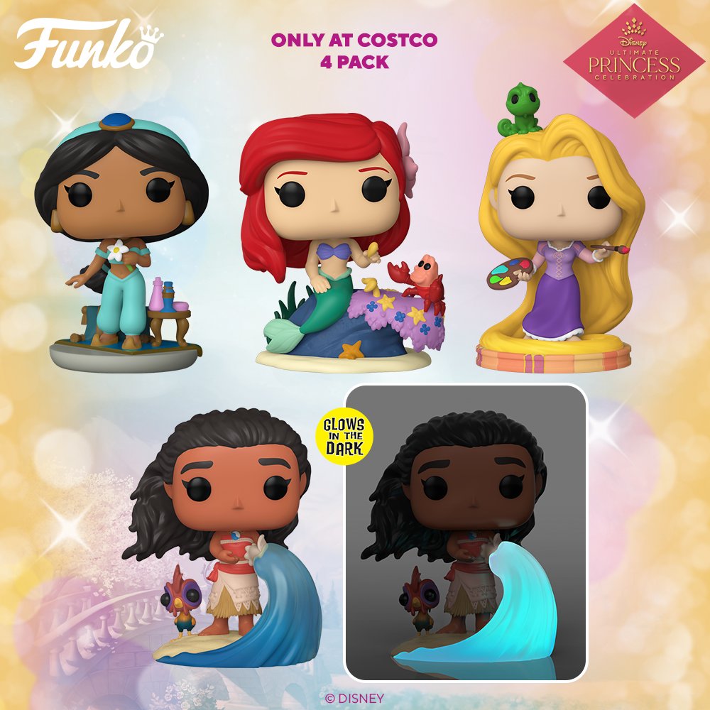 Funko on Twitter Soon POP! Disney Ultimate Princess 4 pack, exclusive to Costco. Pre