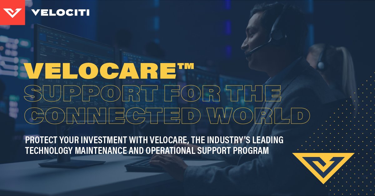 As we rely more on technology in critical business functions, it's essential to maximize uptime. VeloCare's suite of programs does just that.

Learn more about what our industry-leading technology maintenance and operational support service can do for you: ow.ly/FNCo50LkqTl