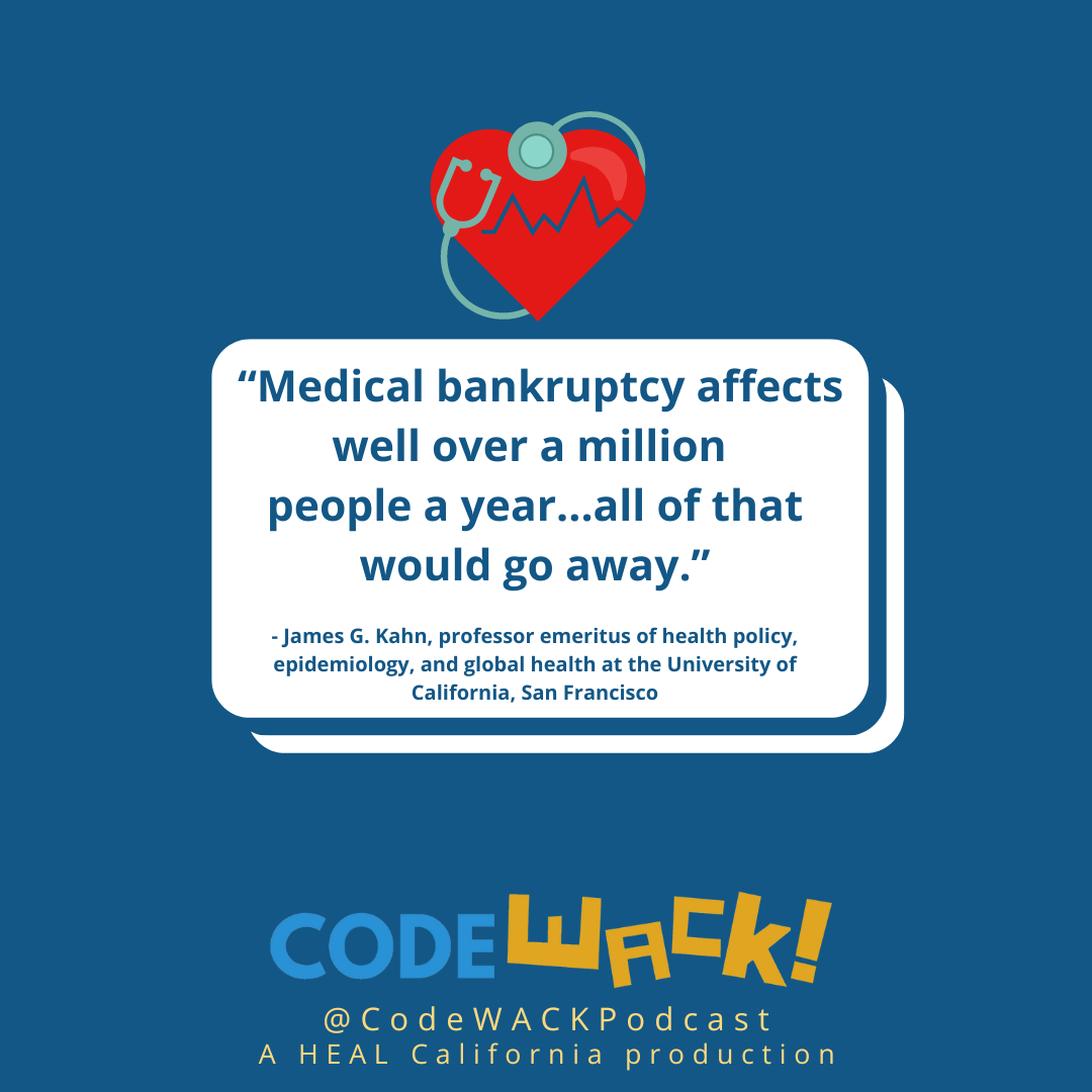 HEALCalifornia's tweet photo. This week on #CodeWACK! we ask how would most families and individuals fare financially with a #singlepayer #MedicareforAll system + how you can too! #healthcarereform
Listen: https://t.co/aPegKobV2W https://t.co/zV3S41z2ZY