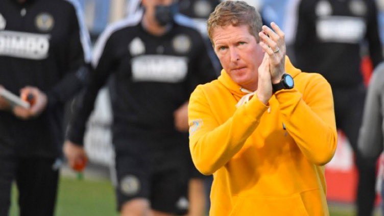 Philadelphia Union head coach Jim Curtin has been named 2022 Sigi Schmid MLS Coach of the Year. It's the second time Curtin has won the award. The Union topped the Eastern Conference and had the second best goal difference in league history (+46) this year.