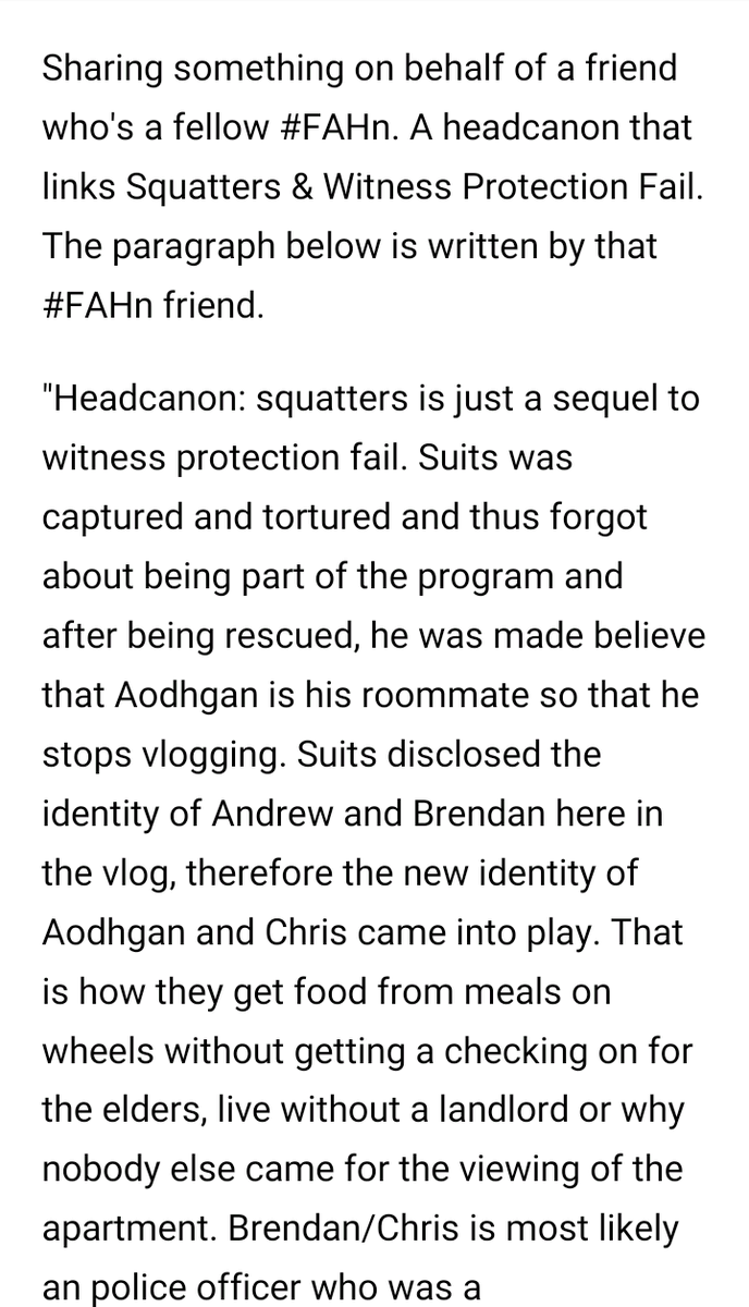 Sudipta_Sharmin's tweet photo. #FAHnArtChallenge Day 25: Crossover
A headcanon that links Squatters & Witness Protection Fail. Written by a dear friend who's a fellow #FAHn.
@FoilArmsAndHog @Wolfilotje @Fah_Sketched https://t.co/XUmUGZMnQ5