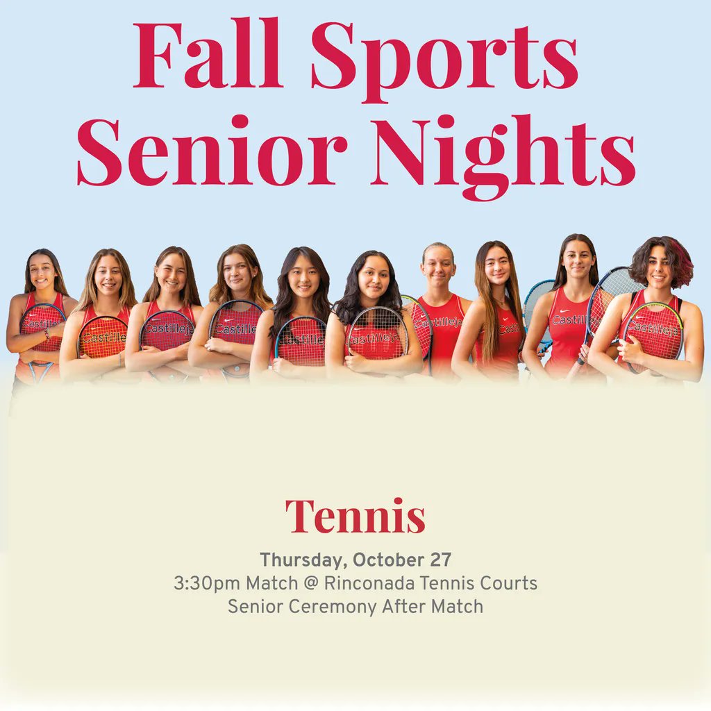 Hey Gators! Join us in celebrating the Senior Volleyball and Tennis players today and Thursday! We can’t wait to see you there. Let’s go, Gators! 🐊 ❤️ 🏐 🎾