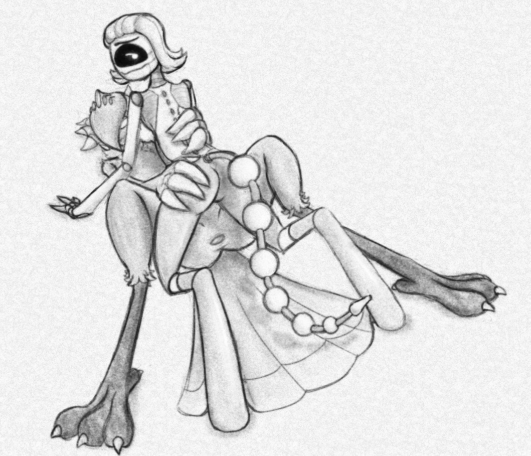 Sin_Starry's tweet photo. Starr and @LeQha_was_here's Synth Casey. the two don't get along but your pleasure is their top priority ;3 https://t.co/9BQm5aPhsO