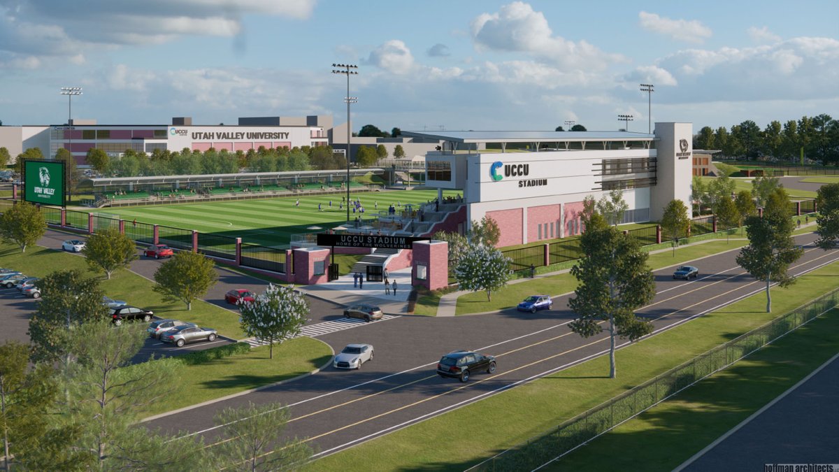 Utah Valley University Announces New $20 Million Soccer Stadium

Story: gouvu.com/news/2022/10/2…

#GoUVU #UVU