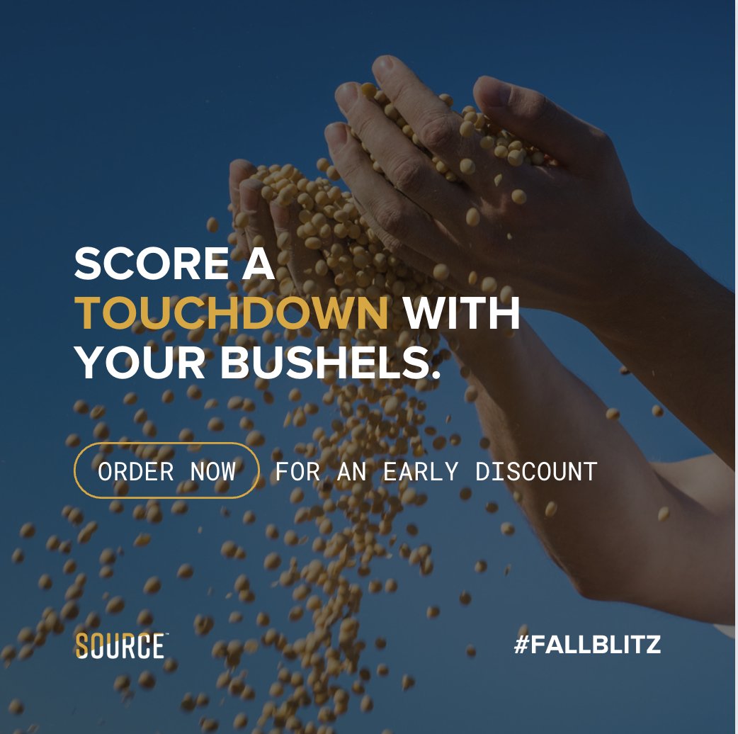 sound_ag's tweet photo. Get more from your fields with SOURCE. Order by Oct. 31 to secure an early-order discount. Find your local dealer here: https://t.co/LEZDJB8P3r
#FallBlitz #Harvest22 #AgTwitter https://t.co/vF2HGN97t1