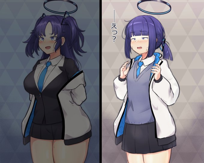 ビュルアカ yukミレモブ化 | へるつへいむぅ #pixiv https://t.co/idybteRGbA 

アフター眼鏡なし差分がpixivにあります 