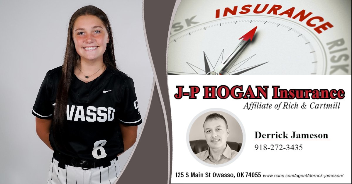 VYPEOK's tweet photo. Owasso Softball Spotlight – Addison Harmon – Presented by J-P Hogan Insurance

https://t.co/HnB75hR071 #okpreps https://t.co/d1kr8ILPLA