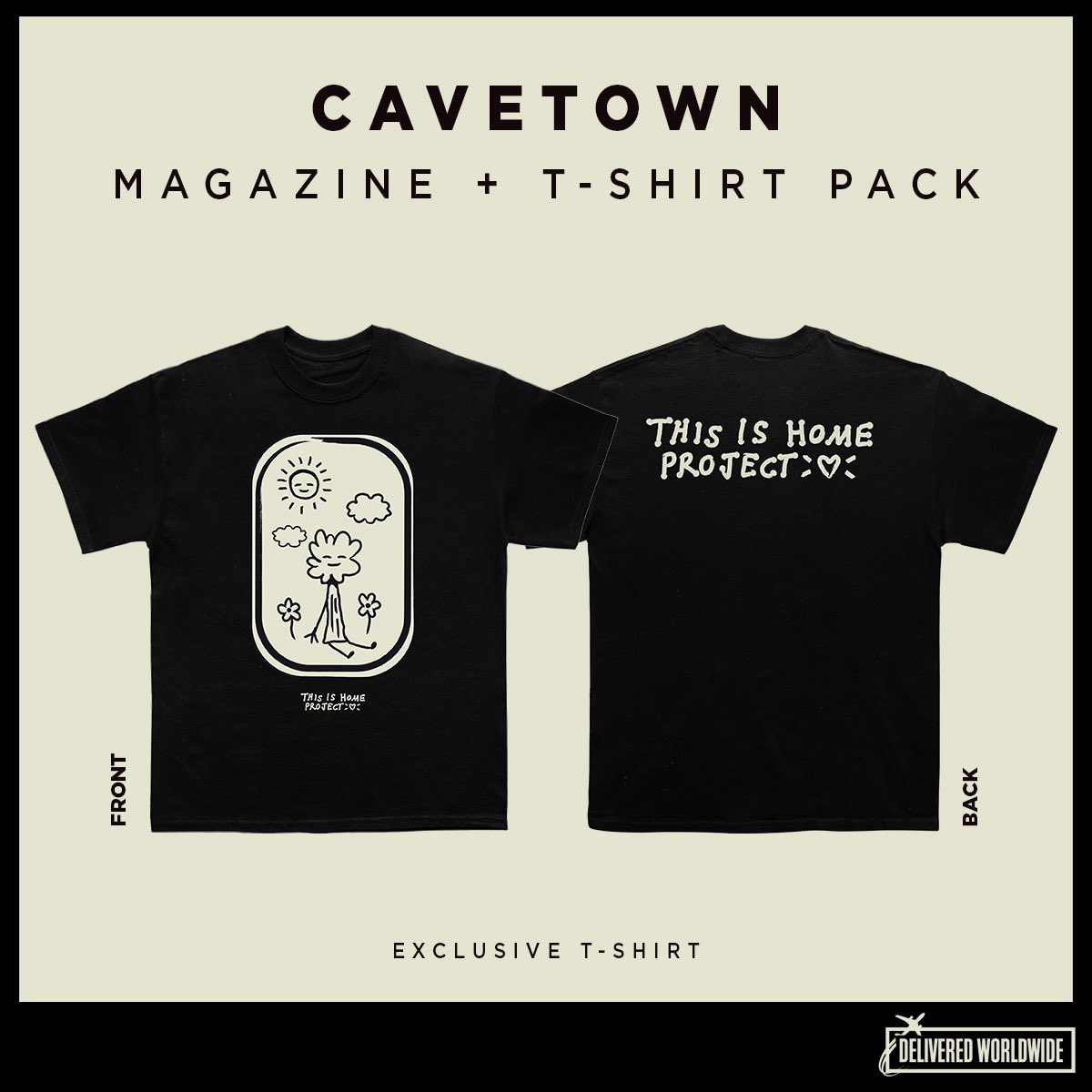 thank u @rocksound for making a magazine for me ! u can hear all about my upcoming album 'worm food' with lots of pictures and words ! u even get an exclusive t-shirt from @ThisIsHomeProj store.rocksound.tv/cavetown