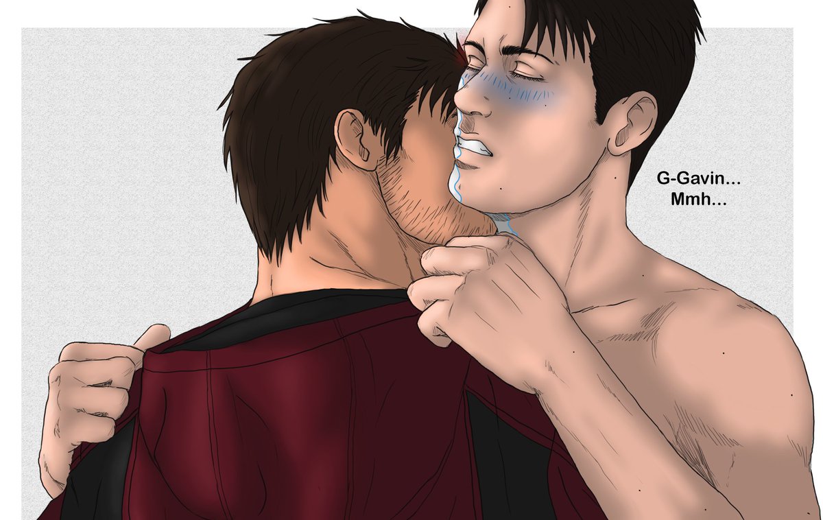 Elisa290689's tweet photo. I love neck bites 😝
Gavin x Nines ❤️
#DBH #DetroitBecomeHuman #dbhfanart #gavinreed #RK900 #Nines #Reed900 #900reed #GavinxNines #love #neckbite #fanart #digitalart #drawing https://t.co/qVMVsMmld1