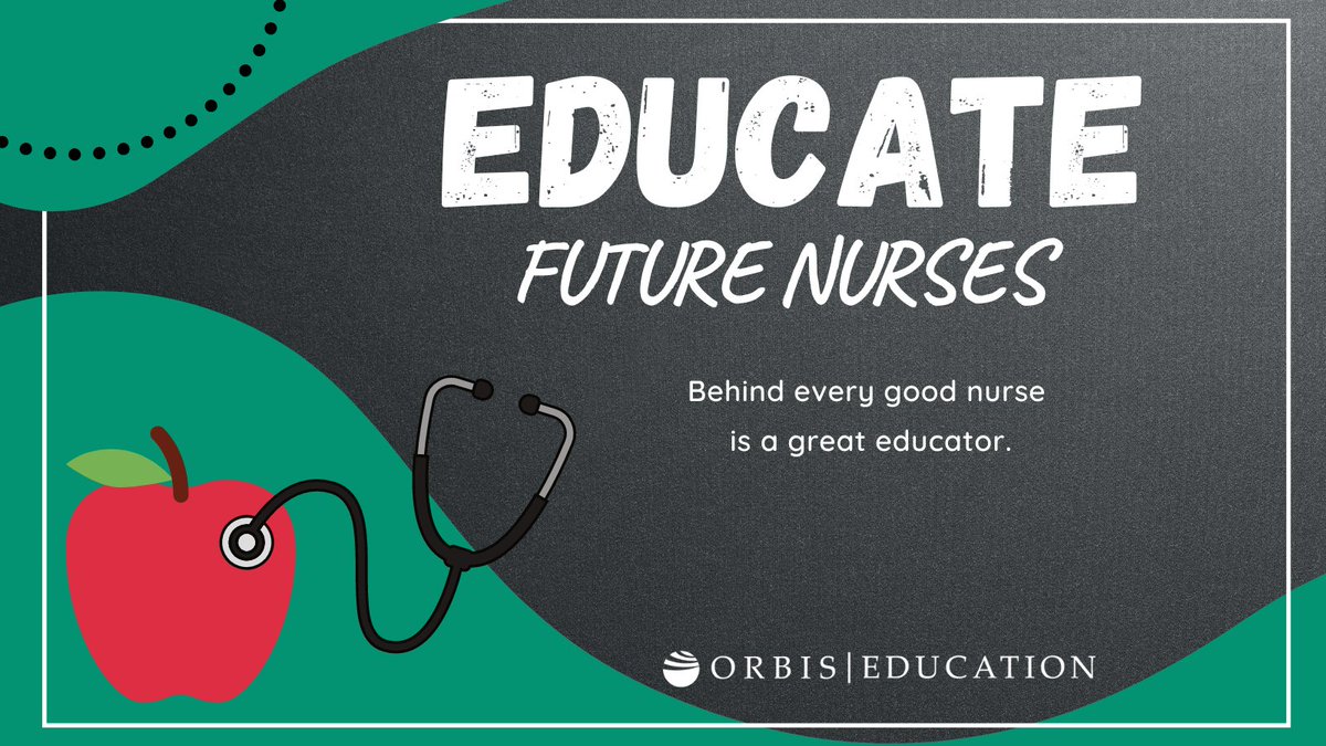 orbiseducation's tweet photo. Nurse educators inspire, teach, and mentor the next generation, leading the way to the future of patient care. Without them, graduating nurses would be ill-equipped to face the ever-changing demands of today’s dynamic healthcare system. Learn more at https://t.co/pxFaLj81HO. https://t.co/GjpUVZKIUa