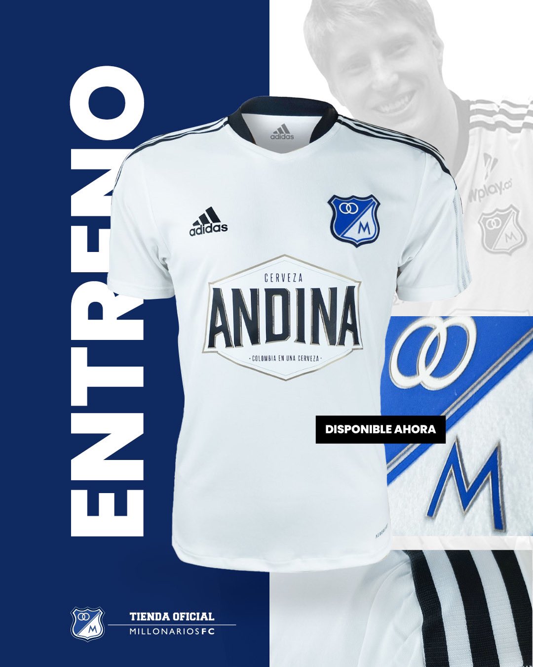 Millonarios FC on X Camiseta Entrenamiento Blanca Disponible en las Tiendas Oficiales MFC y en https t 5PB2zgIr3n con envios a todo el pais. https t gg53ACos6E X