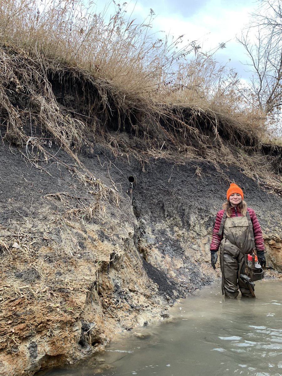 drbillyjbeck's tweet photo. I’m talking #streambank erosion + influences of #trees at the 10/27 Iowa Woodland Owners Assoc. #forestry field day on 10/27!
A new, (very) quick, non-tech pub on #stream-bank #erosion 👇
https://t.co/TSnKRA3I53 https://t.co/5STc0rWl1f