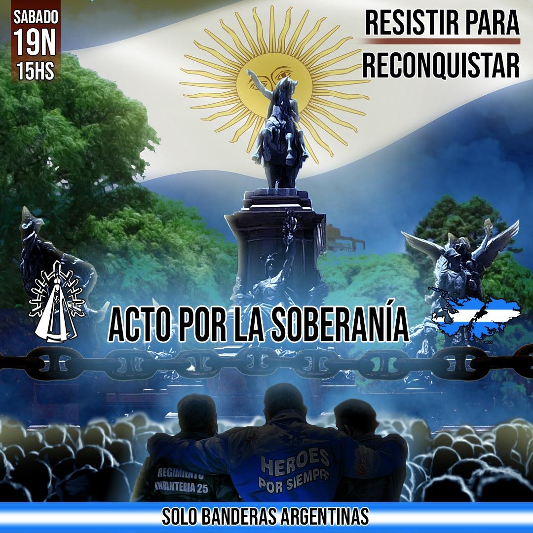 JuezLopezMDP's tweet photo. #19N
#SoberaniaLaGesta
#ResistirparaReconquistar https://t.co/6A2aO5KlGK