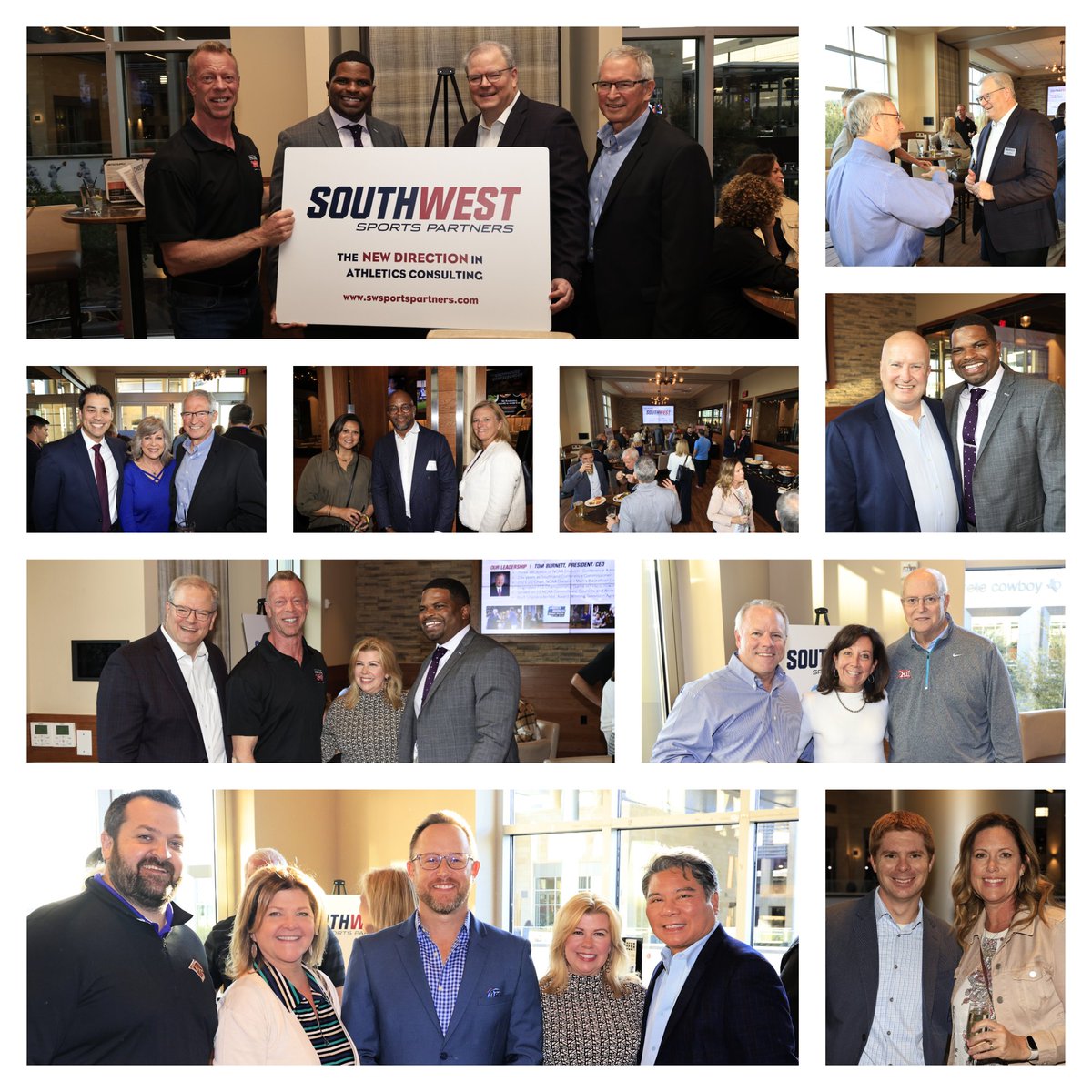 SWSPartners's tweet photo. Great opening reception for @SWSPartners last week in @CityOfFriscoTx! Thanks to so many friends and colleagues for their support! #TheNewDirection in Athletics Consulting is ready to take off! #SWSportsPartners https://t.co/q4l4VJRq1x