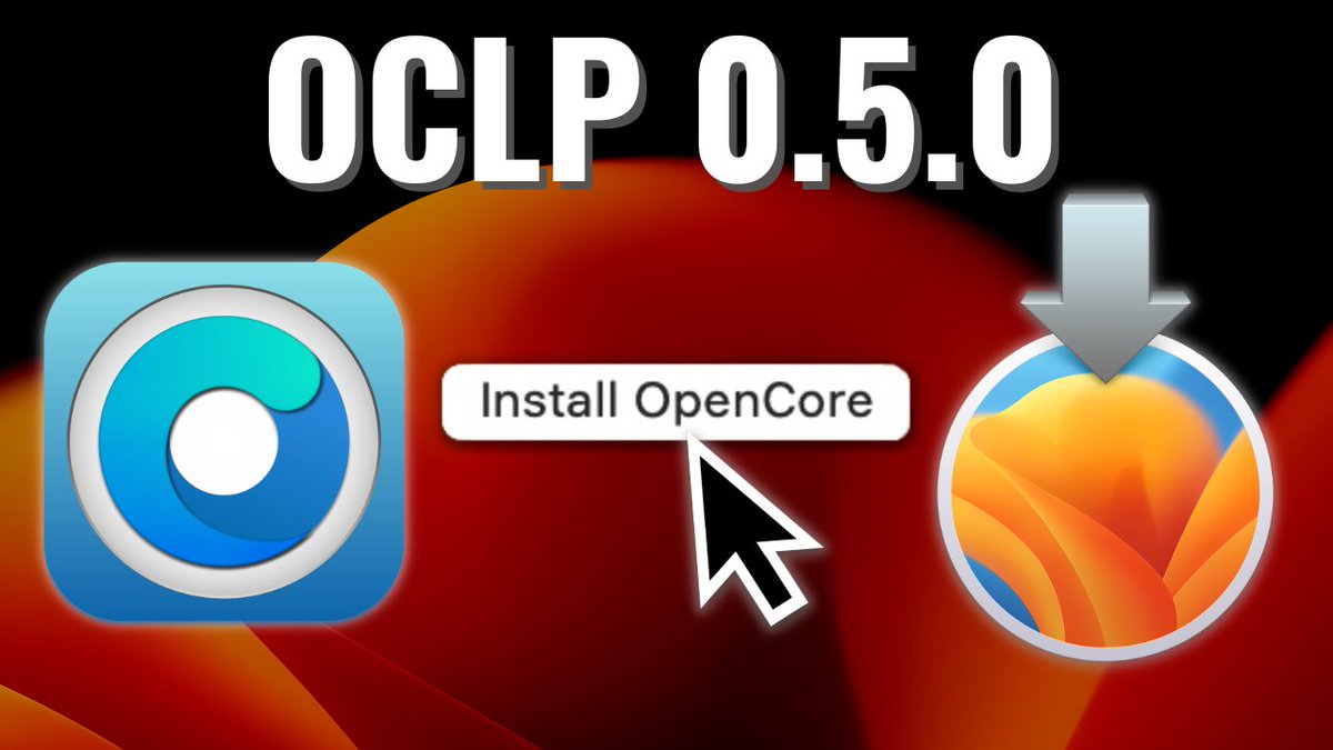 ClassicII_MrMac's tweet photo. The day many of us have been waiting for is here!🎉

OpenCore Legacy Patcher 0.5.0 is now available &amp; adds support for macOS Ventura. If you have an unsupported Mac from 2012-16, you can now install Ventura!

🙏 @khronokernel, DhinakG &amp; all the OCLP devs!

https://t.co/6fricRsV8f https://t.co/rpHIKyQmZe