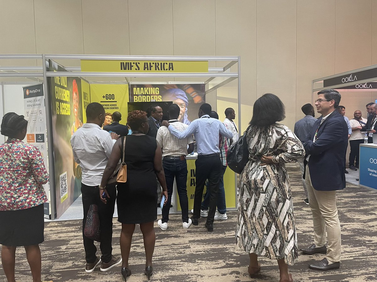 NaghaviNika's tweet photo. Day 1 of #MWC22 & what a start. So good to see so many familiar faces and reconnect after 3 years! Pop by at our stand tomorrow if you still haven’t! We are at booth 26 @MFS_Africa
#makingbordersmatterless #accessforafrica https://t.co/gdywXdJK87