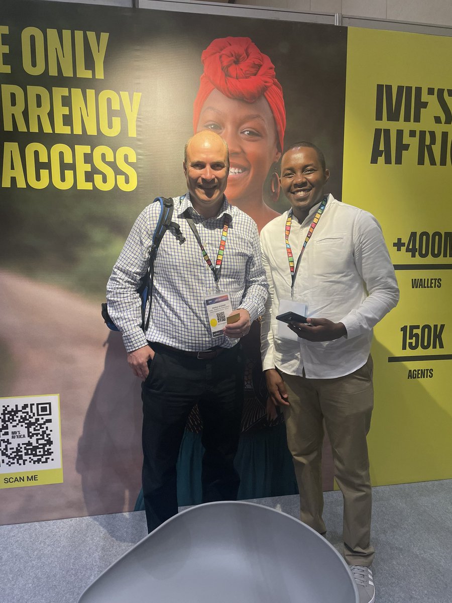 NaghaviNika's tweet photo. Day 1 of #MWC22 & what a start. So good to see so many familiar faces and reconnect after 3 years! Pop by at our stand tomorrow if you still haven’t! We are at booth 26 @MFS_Africa
#makingbordersmatterless #accessforafrica https://t.co/gdywXdJK87