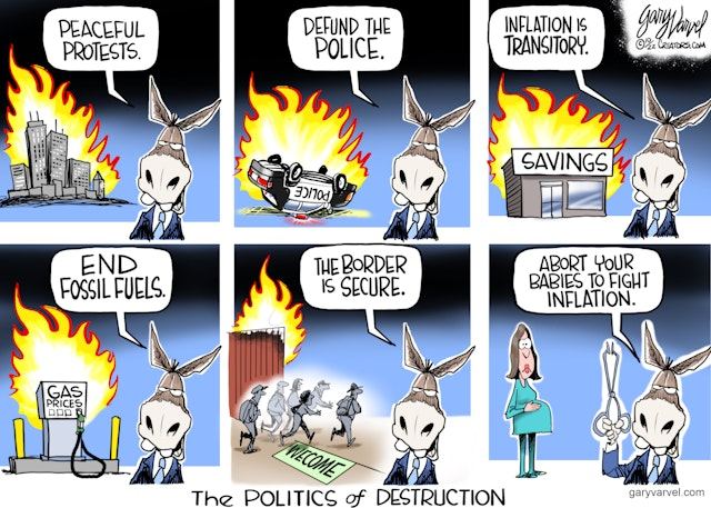 99788Bud's tweet photo. Here is the #DemocratParty Platform encapsulated--The DESTRUCTION OF AMERICA!!! ๐๐๐
#VoteRedToSaveAmerica
#VoteRedToSaveOurConstitution
#VoteRedToTakeBackLawAndOrder
#VoteRedToTakeBackOurEnergyCapabilities https://t.co/Pcy61JfRQy