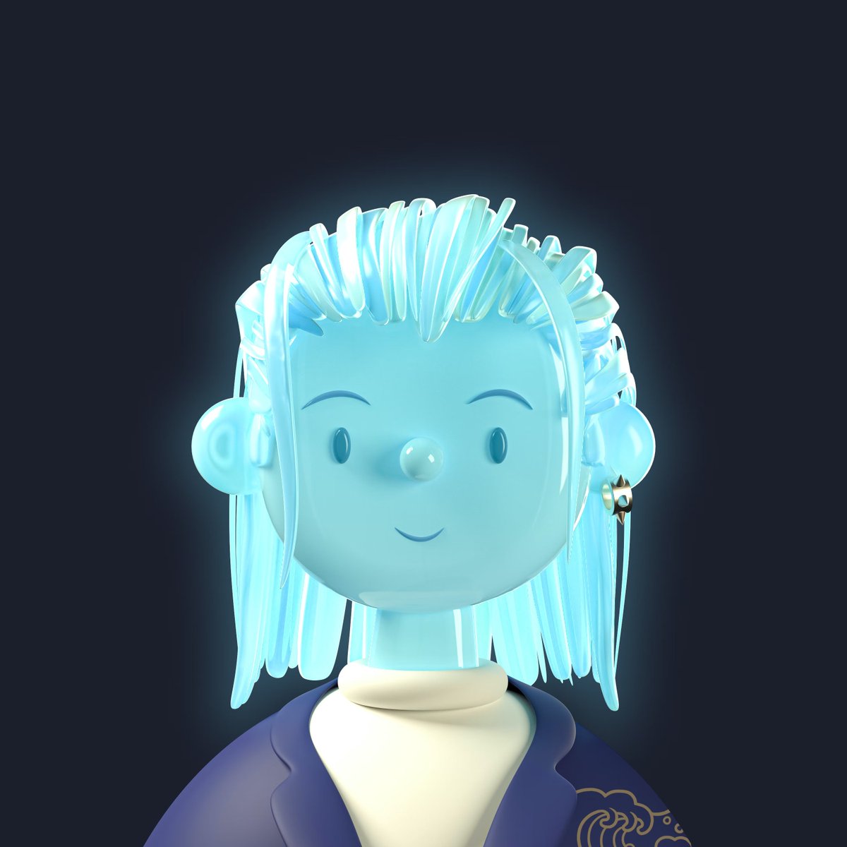 amritpaldesign's tweet photo. A newly commissioned Toy Face for @sendrock 's Azuki #2794 sold for 3 ETH. https://t.co/6nmdXgSJLH