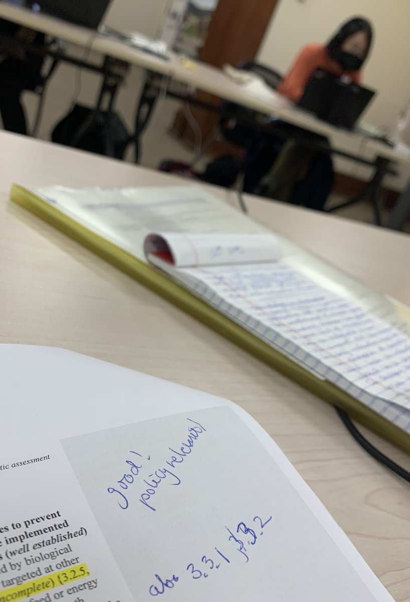 <a href="/IPBES/">ipbes</a> <a href="/UKLadybirds/">Helen Roy</a> <a href="/pstoett/">Peter Stoett</a> <a href="/AnibalPauchard/">Aníbal Pauchard</a> Fruitful and intense discussions over the summary for policymakers from the <a href="/IPBES/">ipbes</a> #InvasiveAlienSpecies Assessment. How can we best communicate our main findings and their implications to policymakers, stakeholders, and the public.? Thankfully, we are being well snacked ;-)