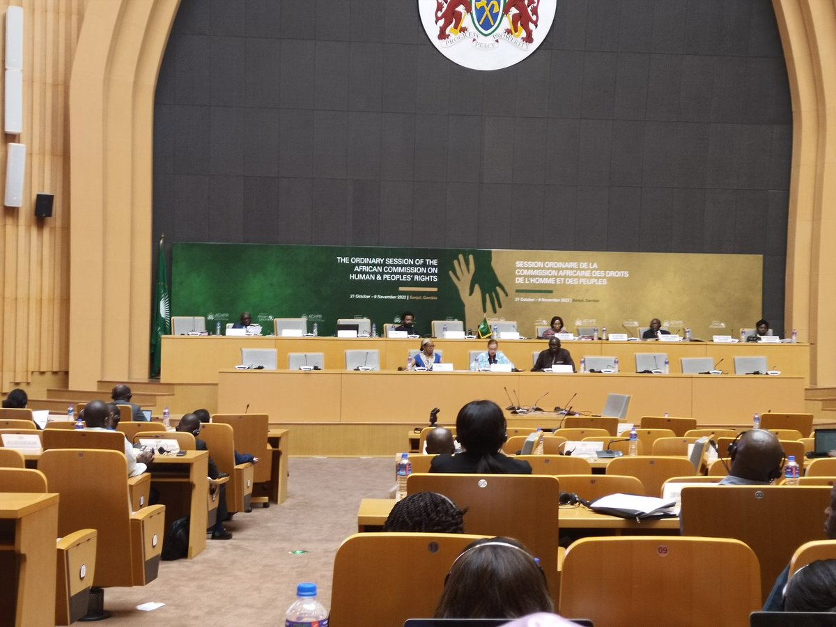#ACHPR73 10e anniversaire de l'entrée en vigueur de la Convention de Kampala sur la protection &amp; l'assistance aux personnes déplacées en Afrique:"La convention de Kampala est le 1er instrument juridique contraignant au niveau régional &amp; mondial". <a href="/Commissaire/">yaya cherf</a> Maya Fadel <a href="/ISHR_fr/">ISHR en français</a>