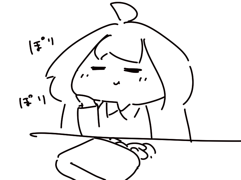 夜中に食べるポテトは罪の味(*'ω`*) 
