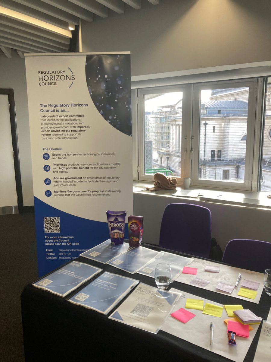 RHC_UK's tweet image. We attended #GovTech22 @QEIICentre exploring challenges and successes of implementing emerging technologies in the #publicsector, attending a key session on the use of #technology in #regulation.  
We also had an exhibit stand showcasing our work and welcomed ideas for Tranche 3!