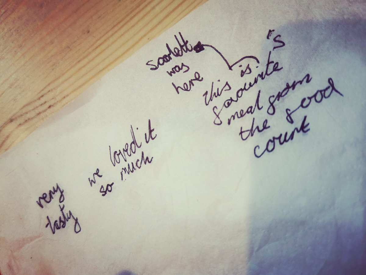 ParkStreetKitc1's tweet photo. When your customers leave you sweet notes on napkins!๐ค
#loveourcustomers #foodappreciation #lovepsk #customerreviews #lovenotes #pstreetkitchen #moderncaribbean #lovewellington #telfordandwrekin #wellingtonbusiness #wellingtonfoodcourt #wellingtonfoodquarter #telfordfood https://t.co/dhtgjSCEpB