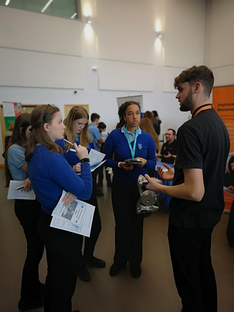 YPantSchool's tweet photo. It was great to welcome back former students Seb and Josh from @renishawplc who gave some great demonstrations of their engineering products. https://t.co/HZrJjjLiCR