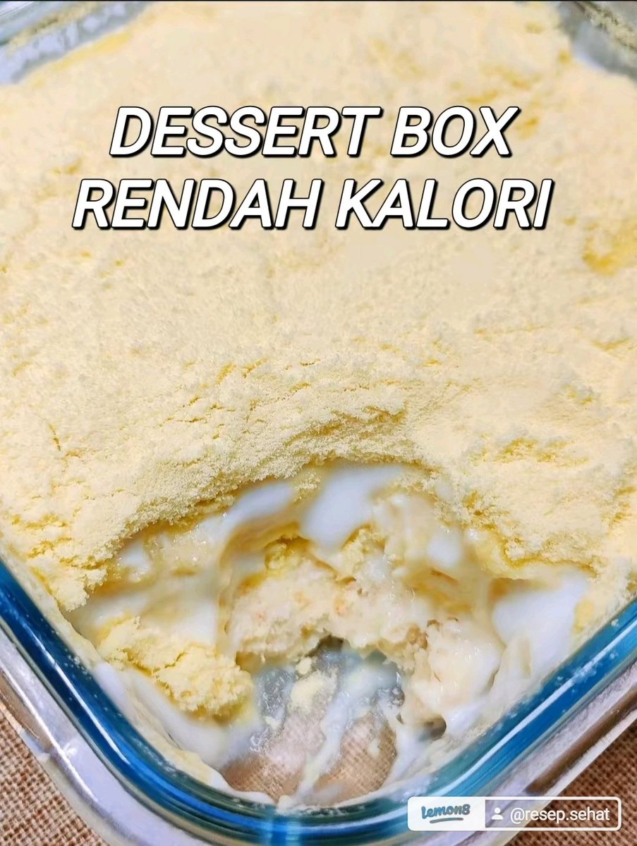 resepsehat_'s tweet photo. DESSERT RENDAH LEMAKโ๏ธDESSERT BOX ENAK๐คค
Dessert box kali ini gampang banget dibuat, bahannya simple dan pasti bisa ditemukan di mana saja ๐๐
Dessert box ini juga rendah lemak, rendah kalori, dan rasanya enakโโโ
-A Thread
#dessert #dessertbox #diet #dessertdiet #dietfood https://t.co/Dm5mEl5PUD