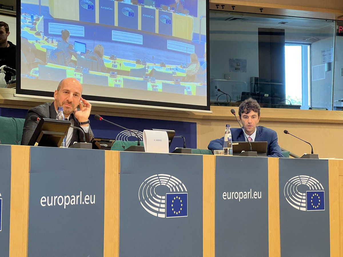 iipvienna's tweet photo. 👉Today, on our second day of our Study Trip to the @Europarl_EN, we met with MEPs @lukasmandl, @thomaswaitz, @ale_moretti &amp; @MatjaNemec. We attended also a plenary session of AFET Committee and had meetings with Ana-Iualiana Postu and Alexandros Karides!

⚠️STAY TUNED for more! https://t.co/QV6vF1cp9f