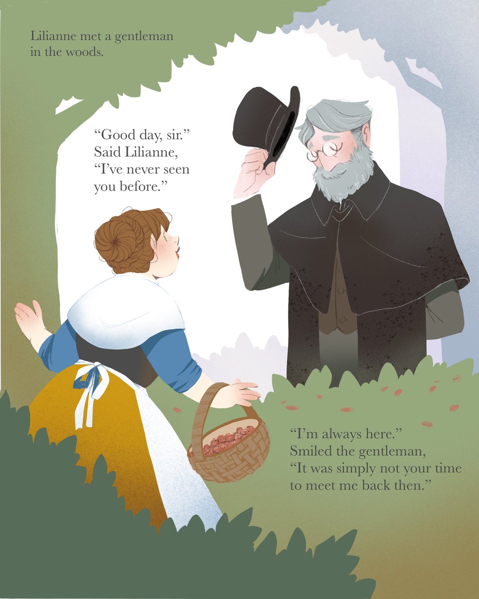 Lilianne and the gentleman in the woods(1/7)