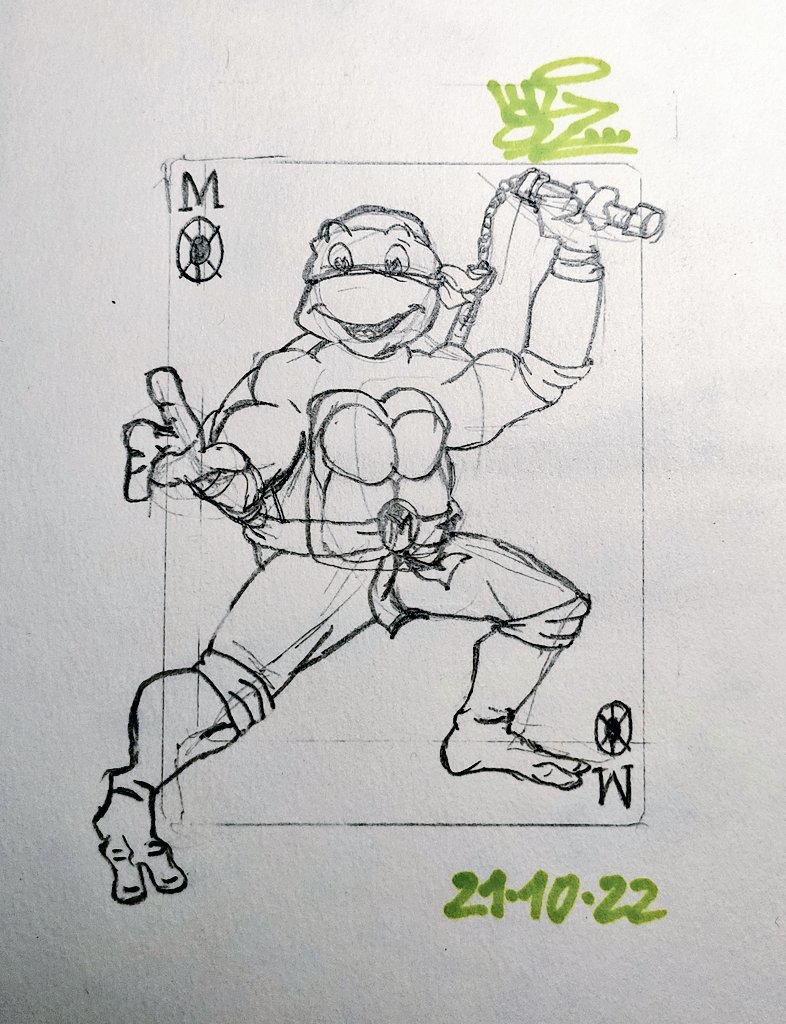 streeture's tweet photo. #TMNTober #TMNTober2022
number 21/31
Michelangelo 🧡 🐢

@sketchbrooks @PIKRASSO https://t.co/DBIJvkoueh