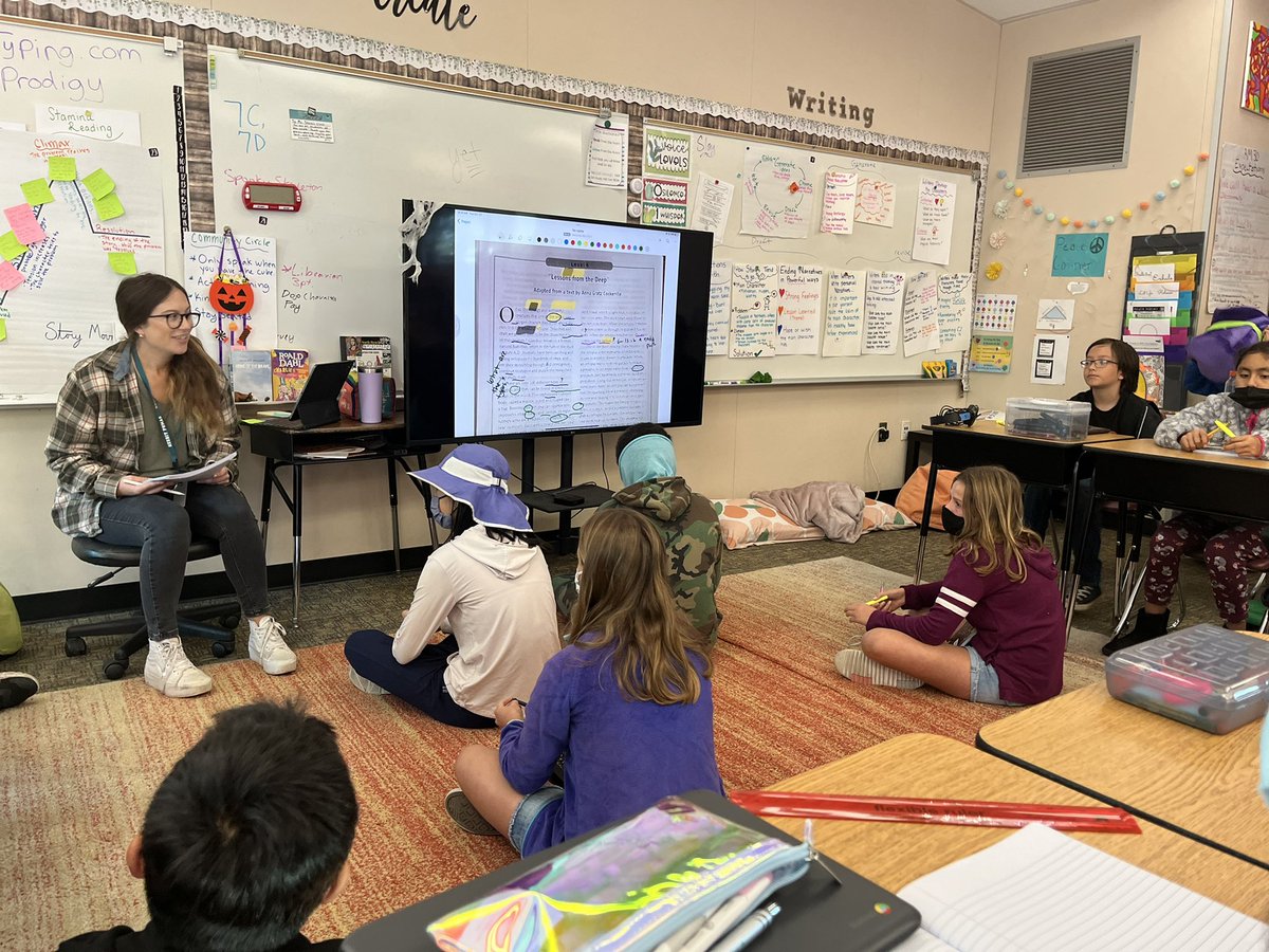 5th grade readers working on Close Reading Strategies to uncover meaning from text. Readers, ask questions, make predications, and hunt for the main idea. Can I retell this to someone else?