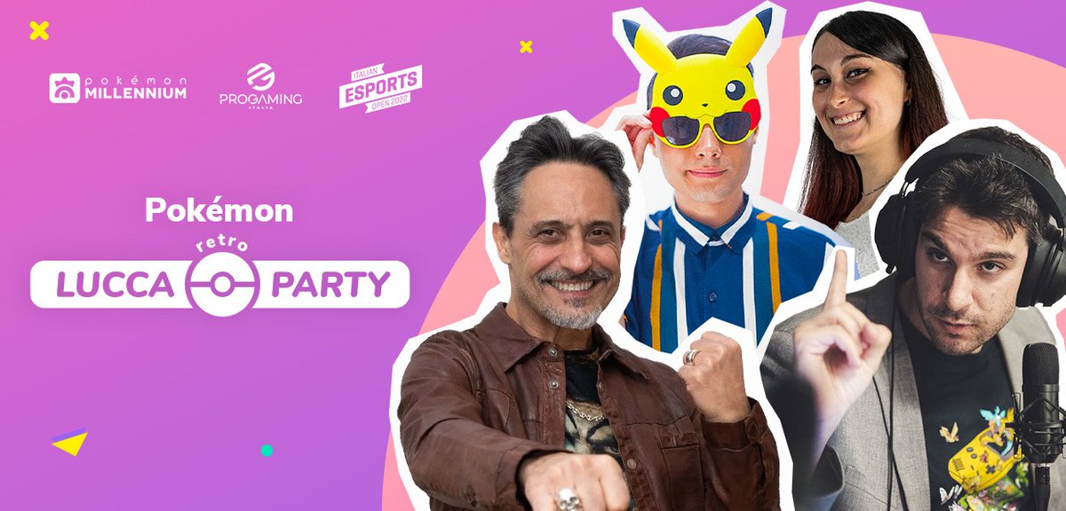 PokeMillennium's tweet photo. Una grande giornata Pokémon con Giorgio Vanni e Francesco Pardini ti aspetta a Lucca Comics and Games
Articolo di @alisander91
#PokemonMillennium #IEO22 #EsportsCathedral #luccacg22 @LuccaCandG @Alexis_Vgc @Giorgio_Vanni
Continua su https://t.co/q8euISF2mx https://t.co/6v7hOUmf8s