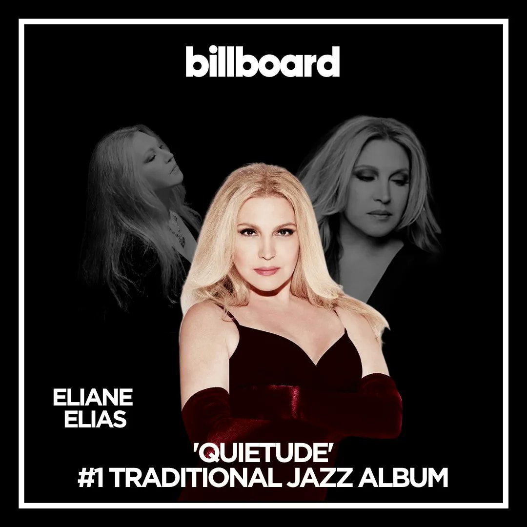 We just got word that my album Quietude is the number one Traditional Jazz Album on @billboard charts. I want to thank my entire team and all the fans who continue to support my music. I am so grateful and beyond excited. I hope you enjoy ‘Quietude’ and continue to listen. XO