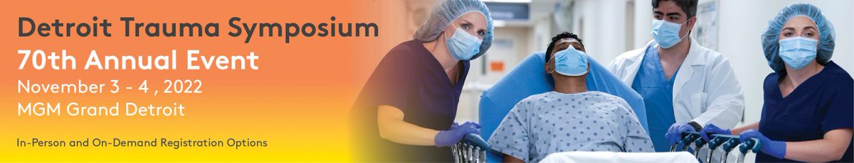 Synapsedps's tweet photo. Detroit Trauma Symposium starts next week! We are proud to be exhibiting and excited to support one of our implanting surgeons Dr. Lawrence Diebel. Stop by our booth if you're at the show! https://t.co/vQDKUwwbIO